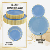 Spring Lake/Gold Petal Plates - Combo Pack 20/20